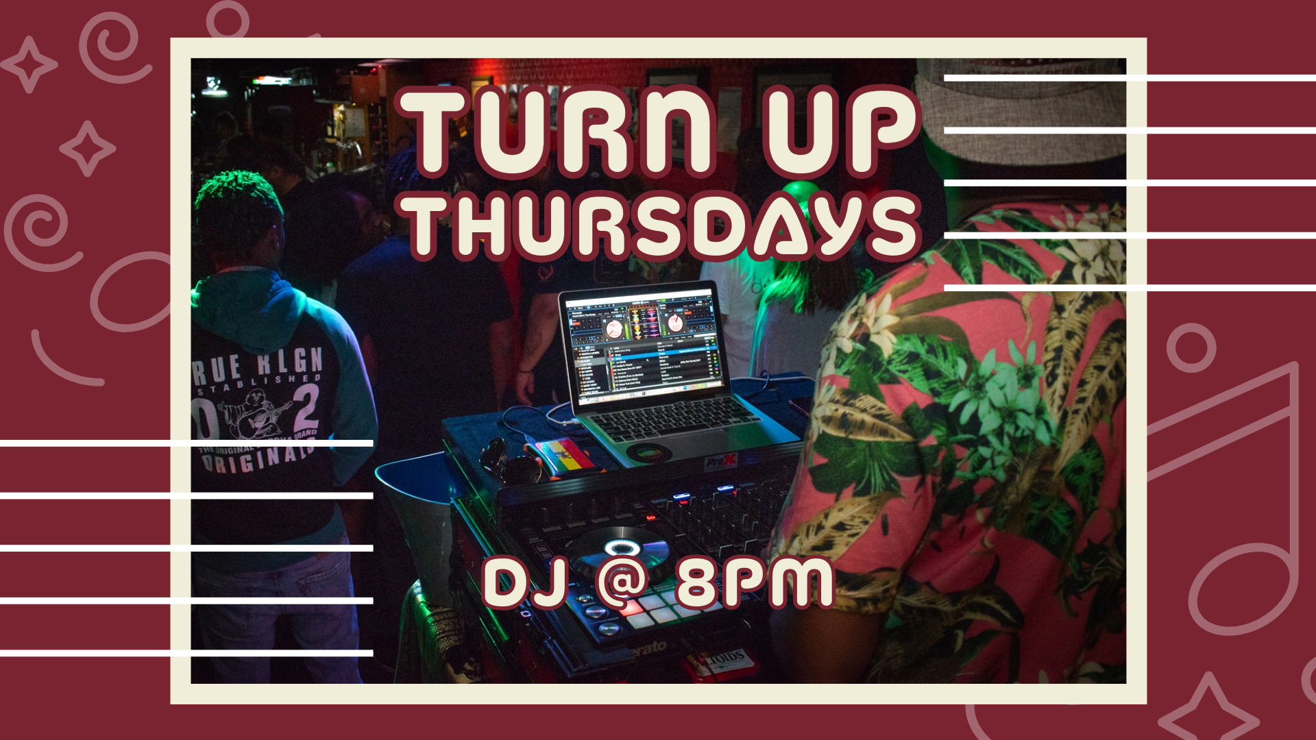Turn up Thursdays with DJ at 8pm at Melody Bar LAX